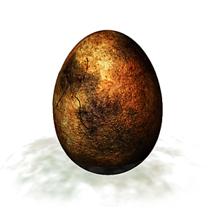 <b>Ei von Malyra  Zaknafein</b> ist ein Drachenei. Unter den richtigen Bedingungen wird bald ein Drachenbaby schlüpfen.
