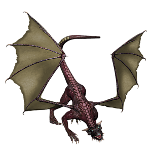 <b>Dragokleckei</b> ist ein jugendlicher Drache. Gutes Training bereitet den jungen Drachen optimal auf seine Aufgaben in der Arena vor.
