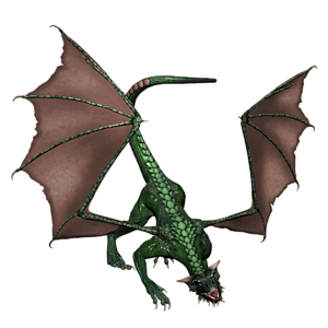 <b>Dorea</b> ist ein jugendlicher Drache. Gutes Training bereitet den jungen Drachen optimal auf seine Aufgaben in der Arena vor.