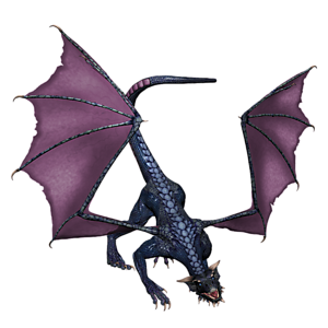 <b>Blutdrago</b> ist ein jugendlicher Drache. Gutes Training bereitet den jungen Drachen optimal auf seine Aufgaben in der Arena vor.