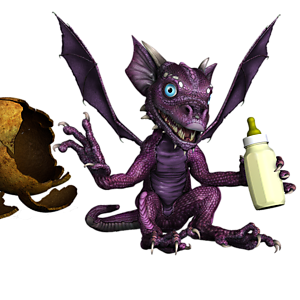 <b>Weibl die Siebente</b> ist ein weibliches Drachenbaby. Mit der richtigen Pflege wird es schnell wachsen und stark genug zum Fliegen werden. <b>Weibl die Siebente</b> ist ein weibliches Drachenbaby. Mit der richtigen Pflege wird es schnell wachsen und stark genug zum Fliegen werden.