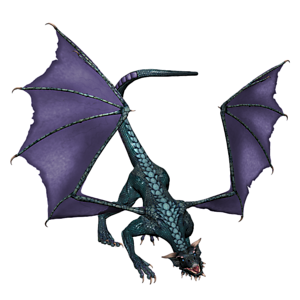 <b>Fee</b> ist ein jugendlicher Drache. Gutes Training bereitet den jungen Drachen optimal auf seine Aufgaben in der Arena vor.