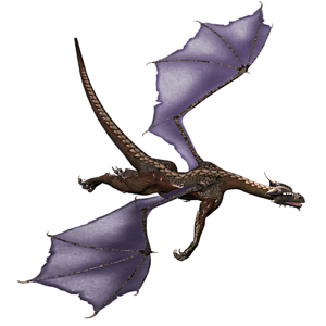 <b>Karina</b> ist ein erfahrener, erwachsener Drache.