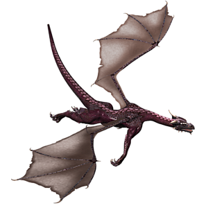 <b>Draven</b> ist ein erfahrener, erwachsener Drache.