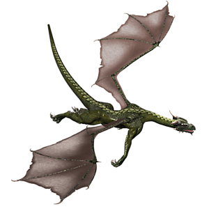 <b>Calicrom</b> ist ein erfahrener, erwachsener Drache.