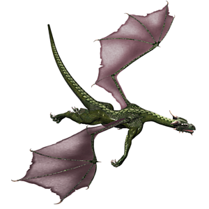 <b>Minerva</b> ist ein erfahrener, erwachsener Drache.