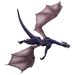 <b>Synas</b> ist ein erfahrener, erwachsener Drache.